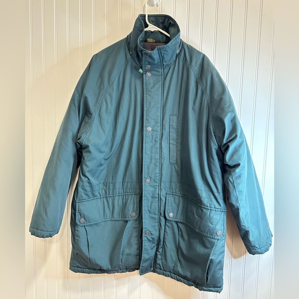 VINTAGE Field & Stream Men's Blue Outdoor Jacket cold weather coat size X LARGE.